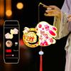 Weaving Middle Autumn Festival Lantern Rabbit Ancient Style Handheld Lantern  Women
