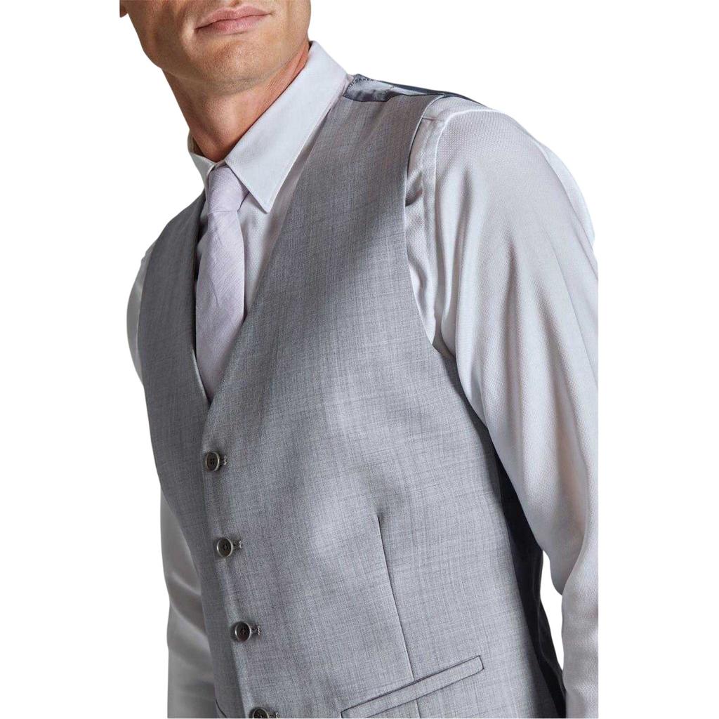 Ted Baker Mens V Neck Slim Wedding Waistcoat