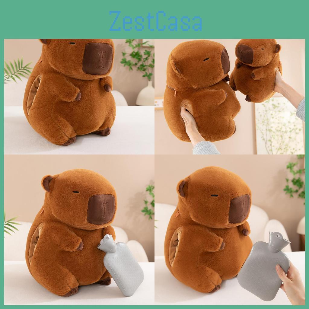 Capybara Warmer Hand Plush Toy Stuffed Animal Doll Cute Decoration Gift Kids