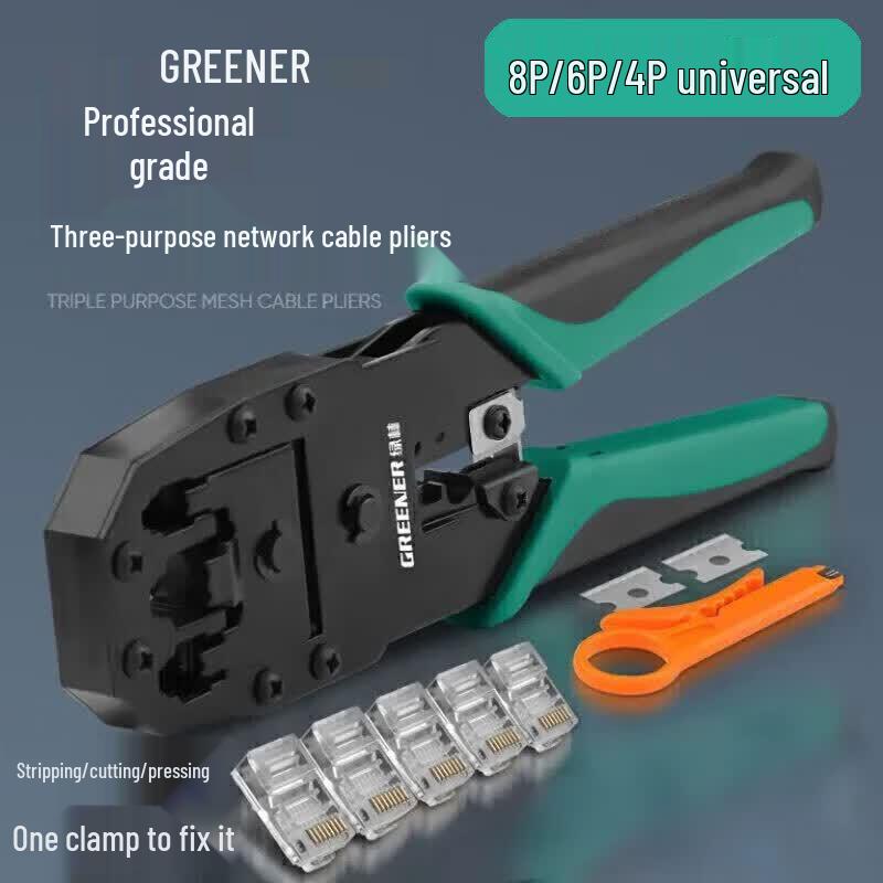 Greener Professional Network Cable Crimping Tool Set