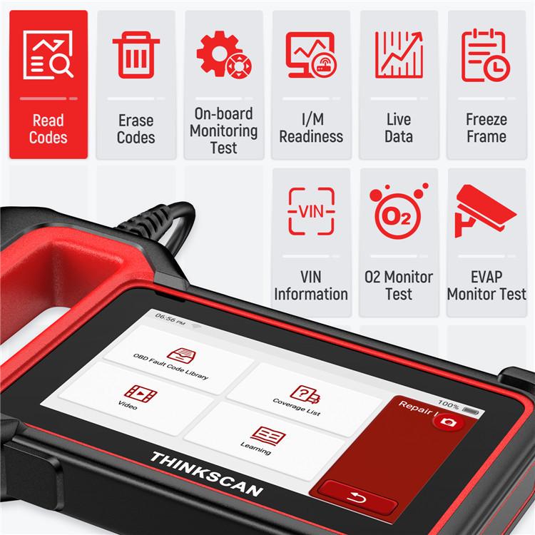 Professional Car Diagnostic OBD2 Automotive Scanner Professional ABS A/F Reset Mulit-system Code Reader OBD2 Car Diagnostic Tool