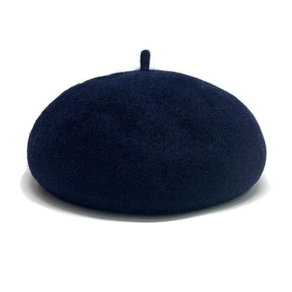 Women's Vintage Artist Beret: Warm Wool Hat for Fall and Winter