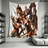 God Eater Wall Tapestry Aesthetic Wall Hanging Printed Fabric Blanket Decorative Tapestries for Bedroom Living Room Home Decor