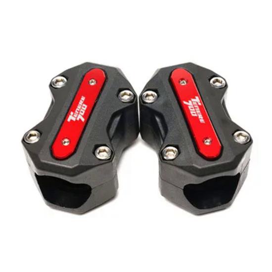 Motorcycle Engine Guard Bumper Protection Decorative Block Crash Bar For Yamaha Tenere 700 Tenere700 Super Tenere Tenere XT1200Z