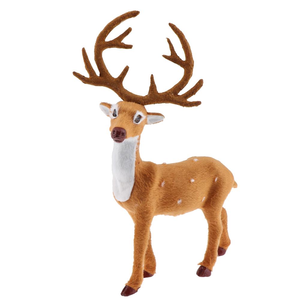 Christmas Elk Deer Reindeer doll Decor Gift