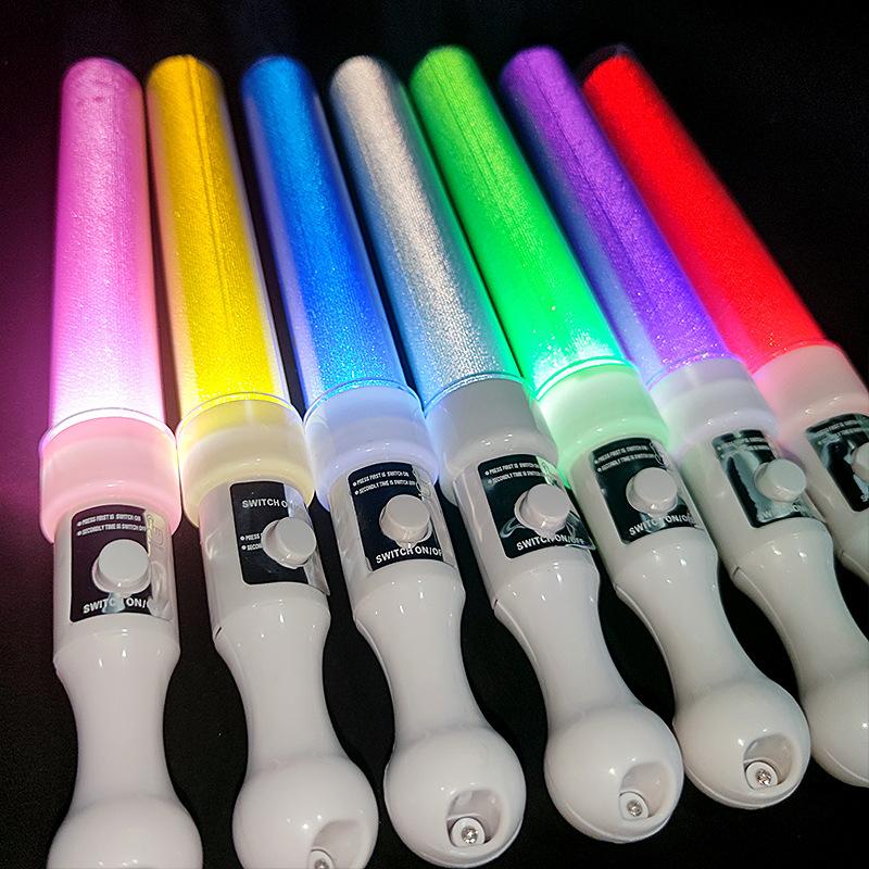 Vibrant LED Flashing Glow Sticks | Party Favors for Concerts/Night Celebrations/Bar/Cheer | Winter & New Year Decorations