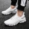 Fashion Men's Shoes Blade Shoes Large-Size Autumn Flying Mesh Student Sports And Casual Running Shoes Fashionable Casual Lightweight