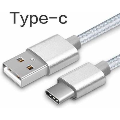 USB Typ C Kabel aus Nylon 100 cm Sync Schnellladekabel USB Typ C Kabel für Huawei P10 P9