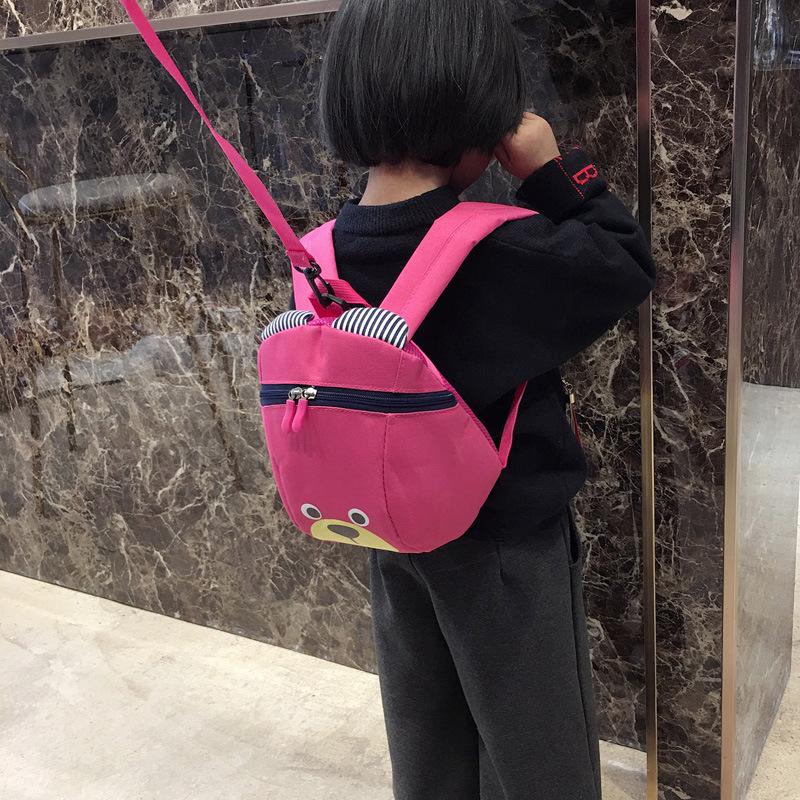 Bear Anti Lost Schoolbag Cartoon Piggy Backpack for Boys Girls 1 3 Years Kindergarten Primary Essential