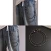 Punk Metal Wallet Chain For Men And Women With Skull Design For Hip Hop Style