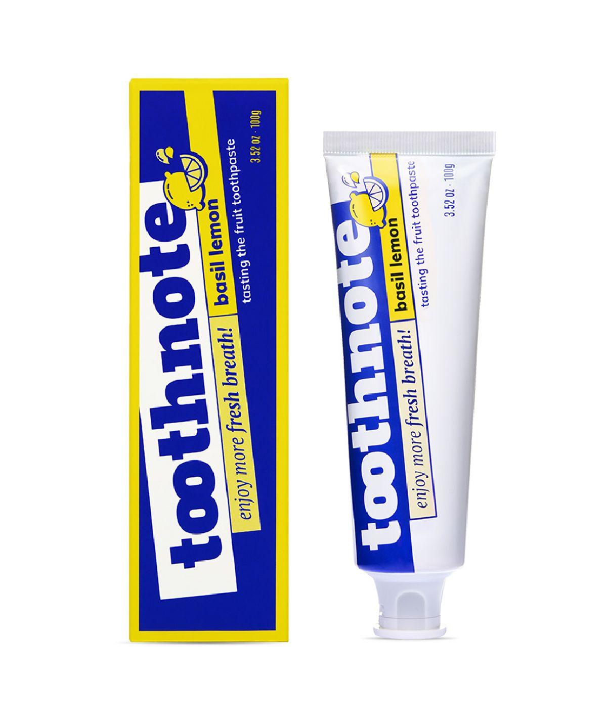 Moisturizing Toothpaste Basil Lemon Scent 100g