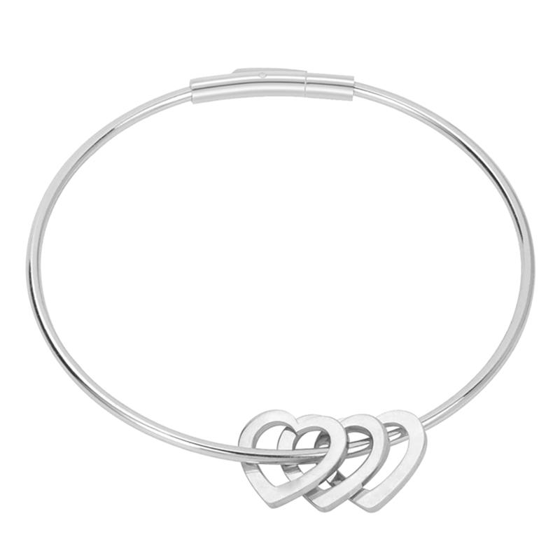 Love Heart Bracelet Women s Charm Bracelets Women s Link Charm Bracelet in My Heart for Women Teen Girls Jewelry 1