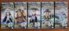 One Piece World Collectible Figures Trafalgar Law Vs. Blackbeard Pirates, Approx. 7cm, Set of 5