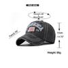 New Retro American Embroidered Letter Baseball Cap for Men and Women, Sun Shading Mesh Personalized Ins Truck Hat