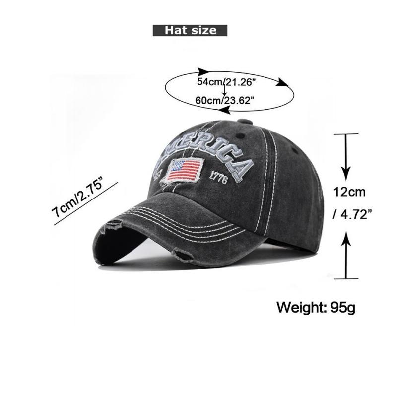 New Retro American Embroidered Letter Baseball Cap for Men and Women, Sun Shading Mesh Personalized Ins Truck Hat