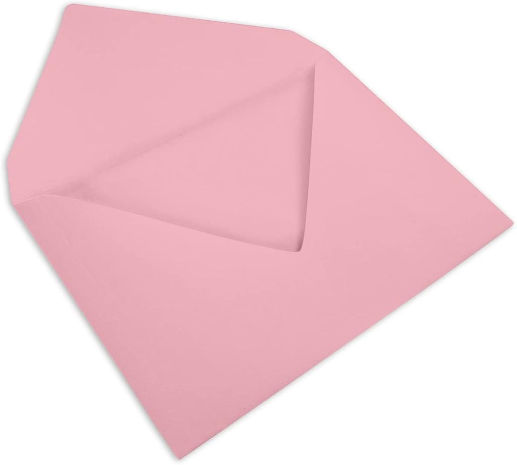 A2 Size 20 x Reply Cards Envelopes Euro V-Flap 80lbs (4 3 8 x 5 3 4) Greeting Cards Envelope Small - Packs & Colours