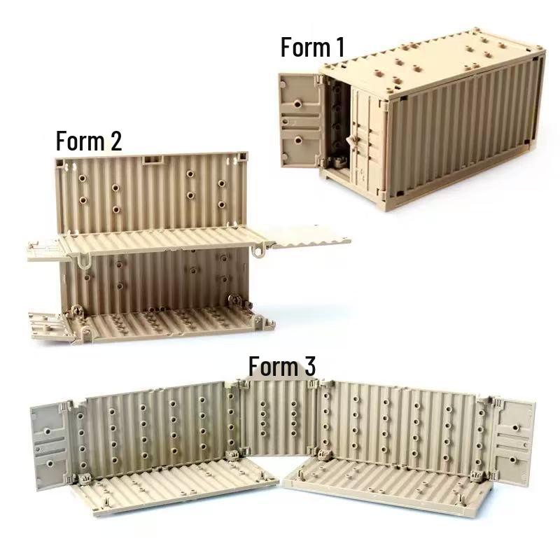 Kros Military Series Container Block Model Storage Box Toy