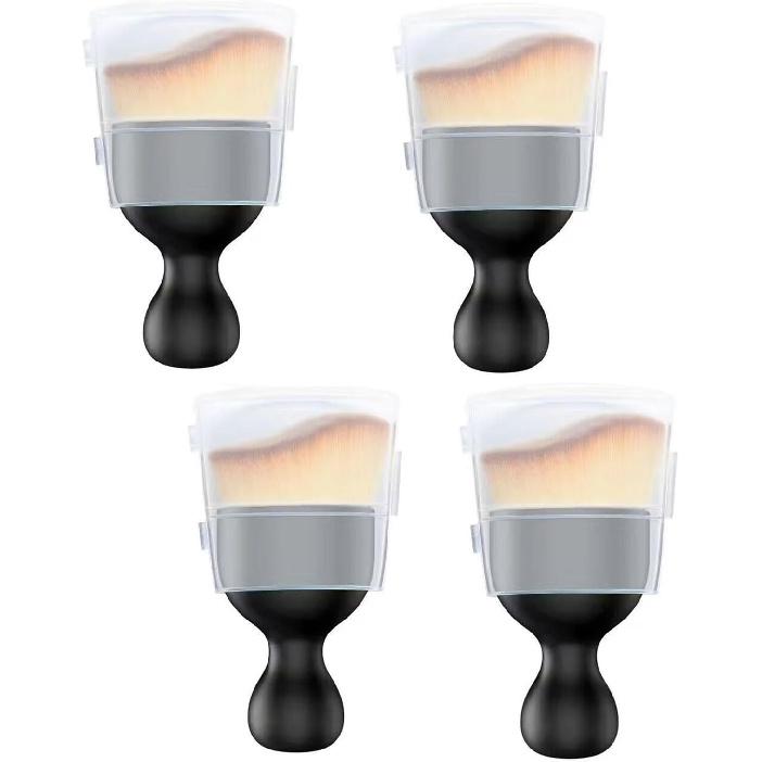 Car Detailing Brush Dusting Brush, Car Interior Detailing Brush (4Pcs) – Soft Bristle Interior Cleaning Tool with Curved Design, Auto Detailing