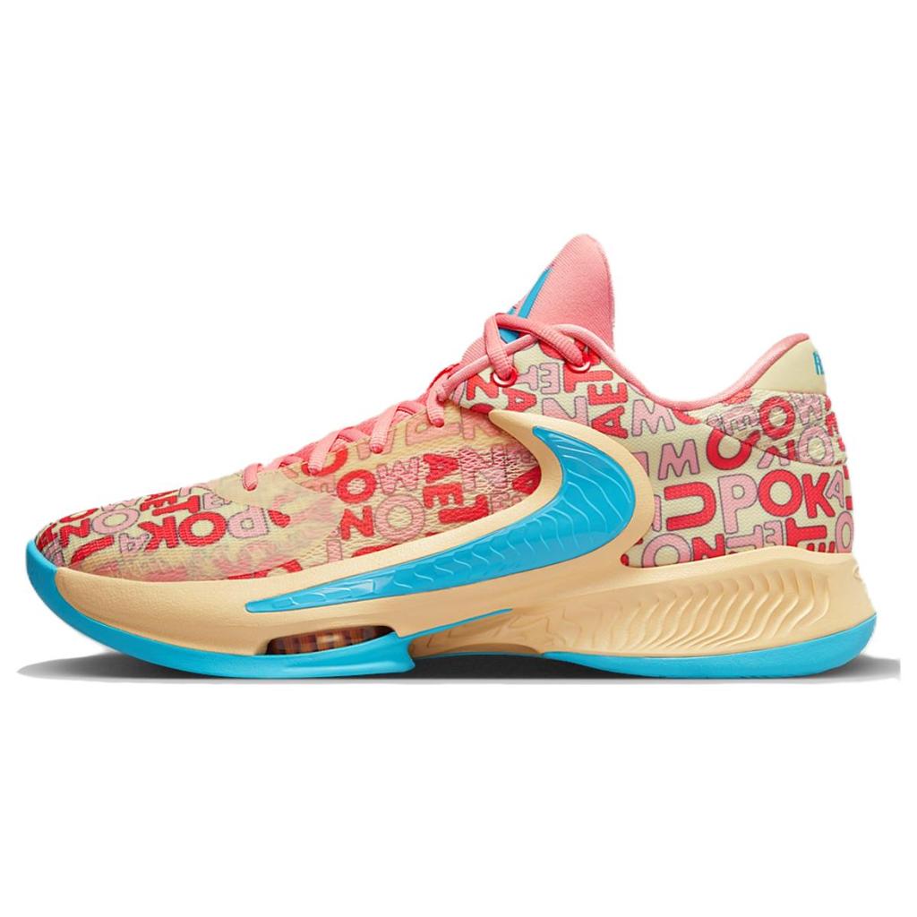 New Nike Zoom Freak 4 EP 'Letter Bro Coral' FB9504-200