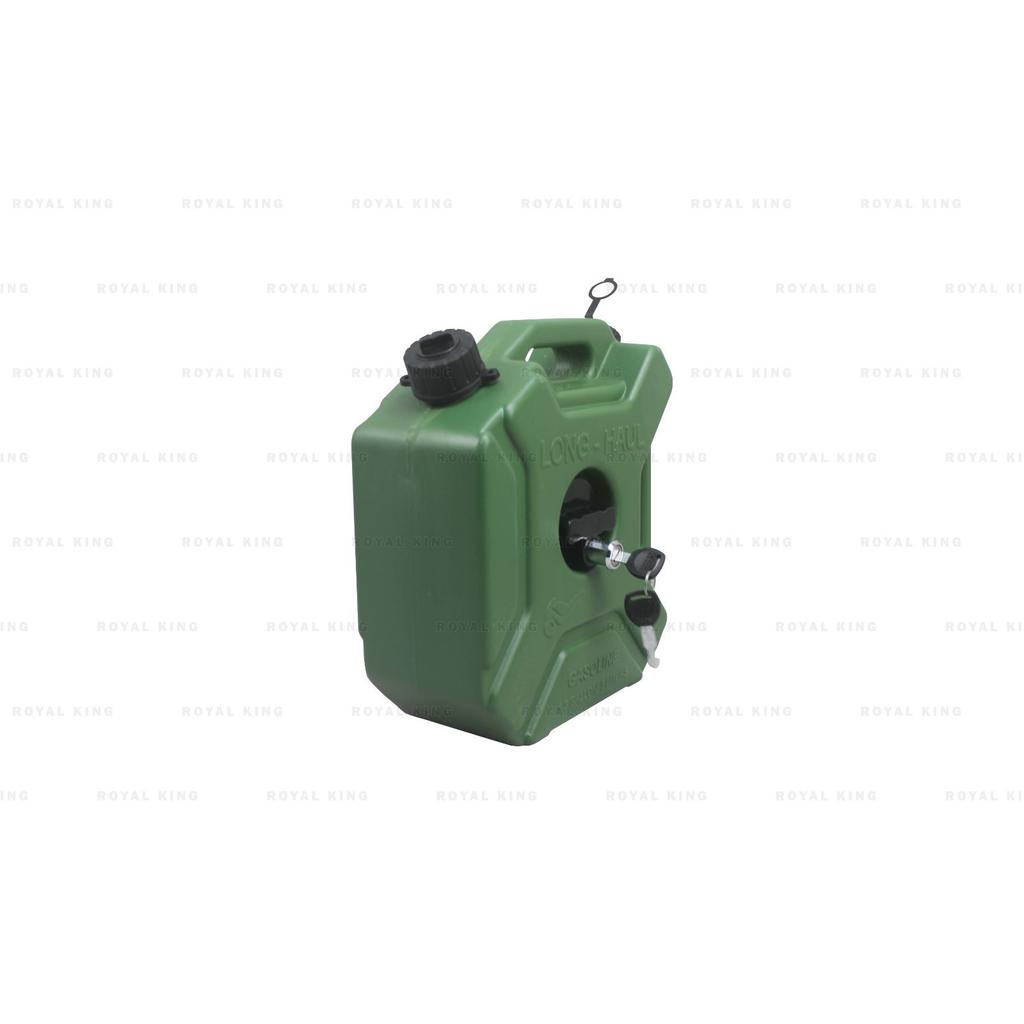 Green Jerry Can Pair "With Mount Fit For Royal Enfield Himalayan 411 BS6"