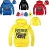Fortnite Kids Hoodie Boys Girls Jumper Sweatshirt Pullover Jumpsuit With Comfortable Cotton Blend Fabric