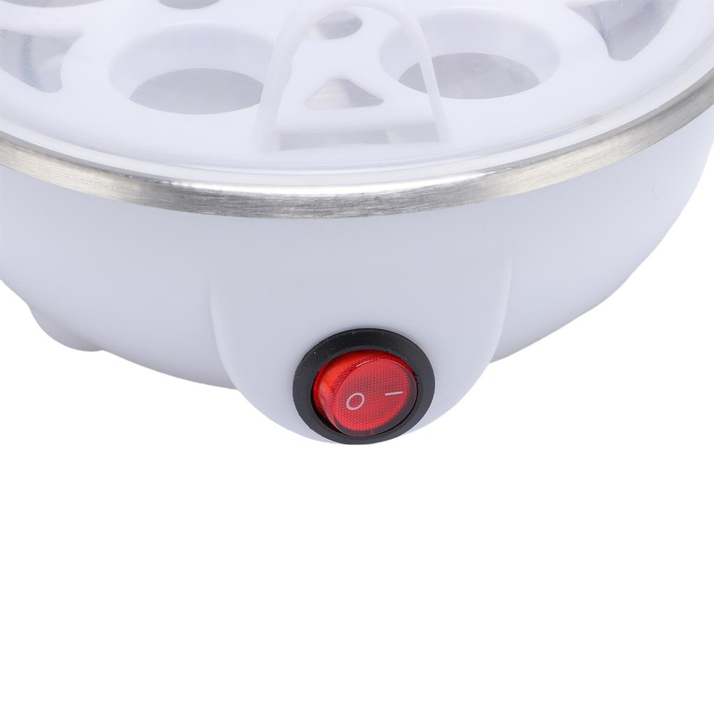 Elektrischer Eierkocher 350W Trockenkochschutz 7 Eier Kapazität Schneller Eierkocher für Zuhause