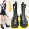 Women's Boots  New Round Toe Solid Color Low Heel Short  Casual Women's Fashion Boots