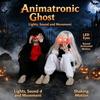 Eerie Sound Crying Skeleton Vibrating Motion Haunted House Decor Ghost Prop  Bar Decoration