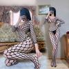 Hot Teddies Bobysuit Lenjerie sexy din plasă Lenjerie de corp Salopetă Ciorapi de corp Femei haine sexy Costume