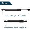Tailgate Assist for Ford for Ranger 2019-2024 Tailgate Pickup Truck Lift Support Strut Black with Mounting Bracket 1 Set