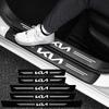 Car Threshold Strip Carbon Fiber Sticker Accessories For New Kia Sportage Ceed Picanto Rio ProCeed  5 3 4 K7 K5  K3 Ray Sorento rtzup33
