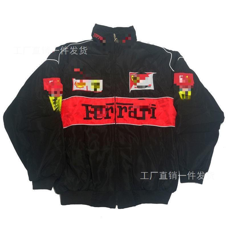 F1 Embroidered Racing Jacket Motorcycle Riding Windbreaker Casual Sportswear