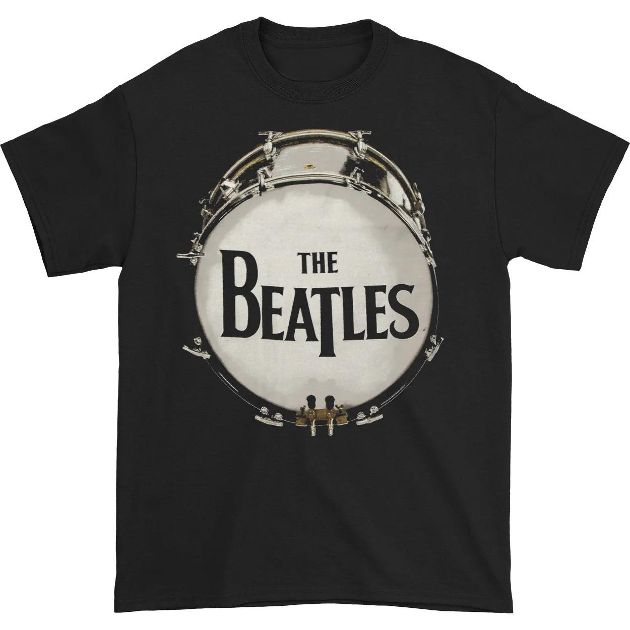 

Новая оригинальная футболка The Beatles с изображением пластика барабана Высококлассная роскошь Подходит как для мужчин, так и для женщин Топ Y2k Лето 2026 S