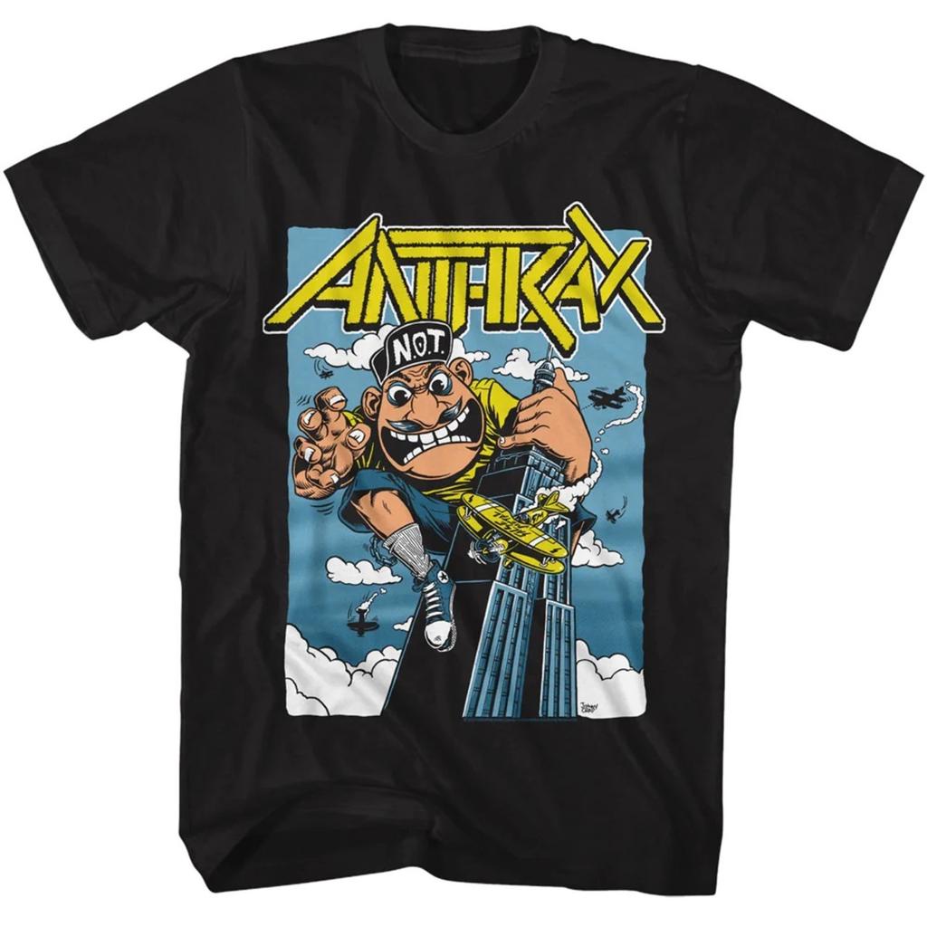 ANTHRAX cd lgo KING NOT MAN Official SHIRT XXL New persistence disease euphoria