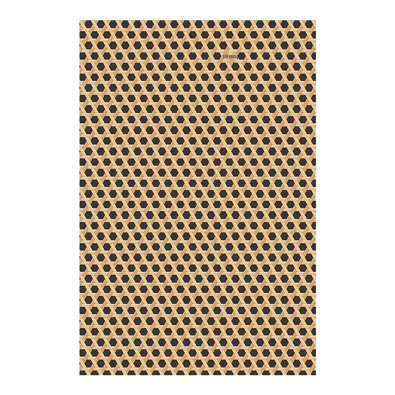 Cross-Border Waterproof Bamboo Weaving Self-Adhesive Sticker for Wardrobes, Cabinets, or Desktops - Color Changing Film for Renovation