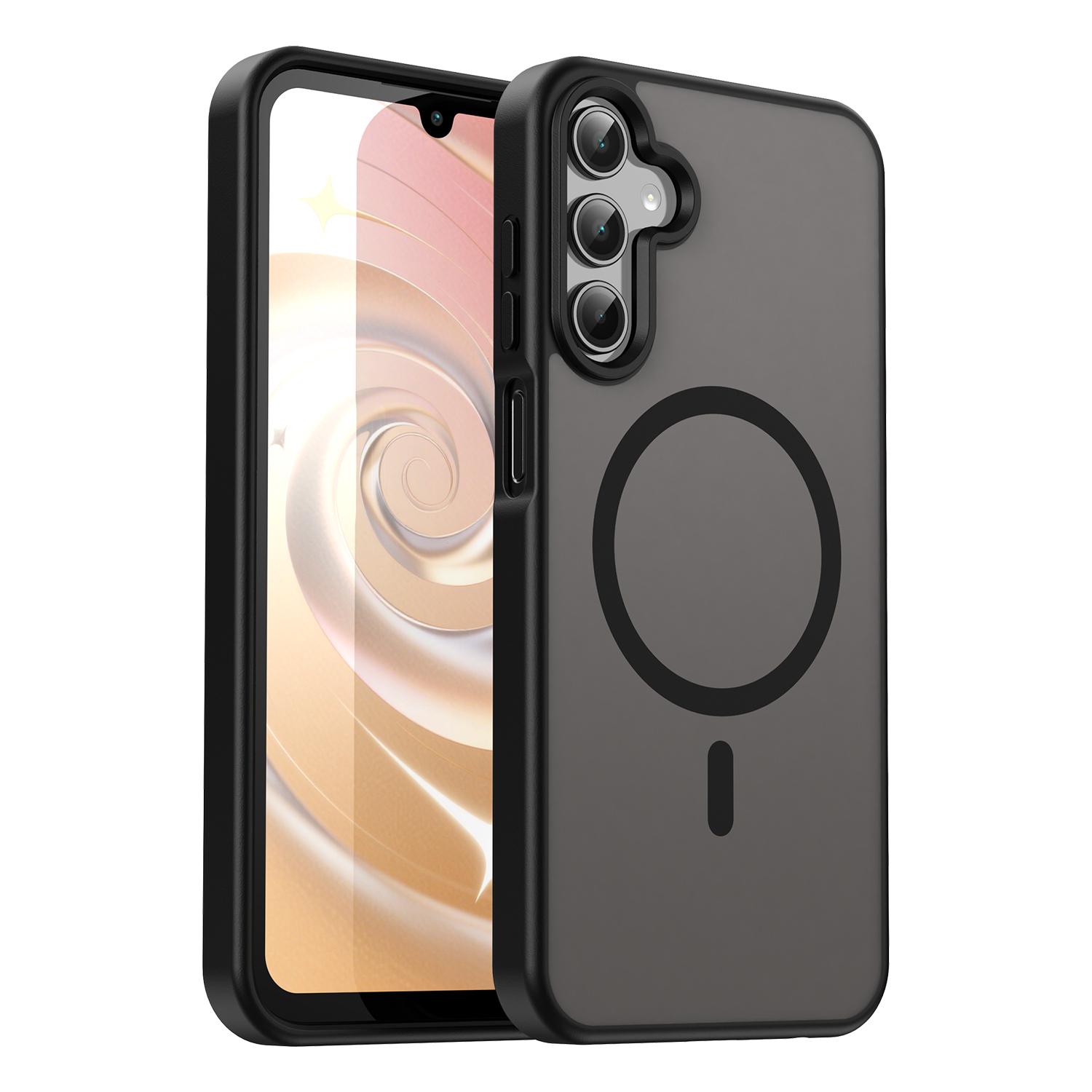 

Samsung Galaxy A37 Phone Case, Magnetic Shockproof Matte Phone Cover for Samsung Galaxy A37