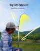 Canna da pesca leggera in fibra di carbonio a forma di sirena per carpa argentata e erbivora - Canna a mano resistente per lago e bacino