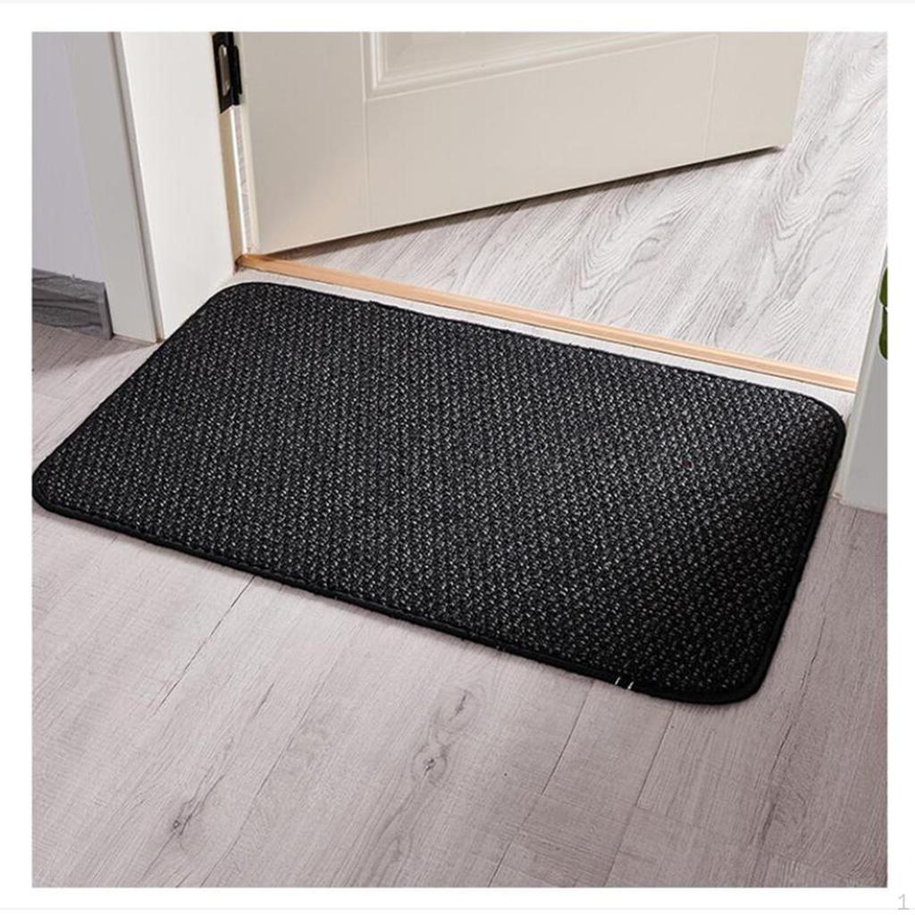 Bathroom Rug, 40x60cm Comfortable Absorbent Shower Rugs, TRP Back Slip Toilet Carpet Doormat for