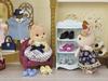Sylvanian Families Stadt Mode Koordinations Set Stilvolle Schuhkollektion ST Mark Zertifiziert Alter Spielzeug Puppenhaus Sylvanian Families Epoche [Stadt - -]