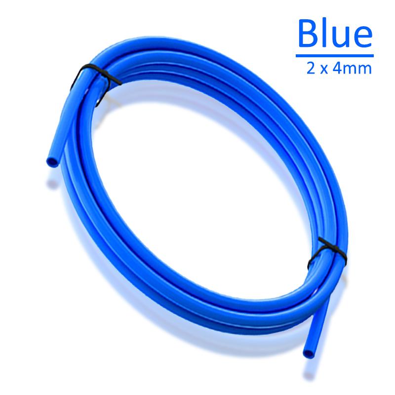 Hochwertige 3D-Druckerteile PTFE-Schlauchrohr für Hotend-Zuführung Bowden-Extruder 1,75 Filament ID2mm AD4mm Poly-Tetrafluorethylen