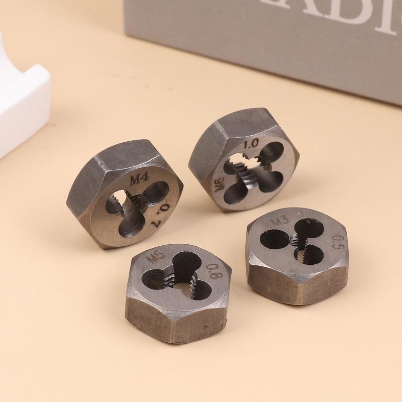 Metrický závit Šestihranná závitnice Šestihranné závitnice Šroub Šestihranné závitnice M3*0.5 M4*0.7 M5*0.8 M6*1.0 Ruční závitnice