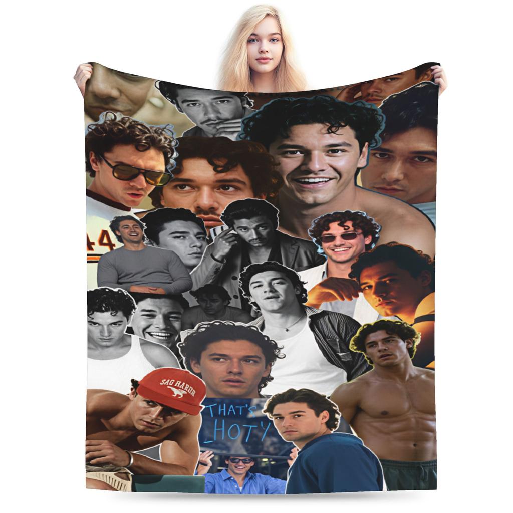 Dean Allie - Off Campus Flannel Blanket Winter Soft Durable Throw Blanket For Students Couch Bed Bedspread Sofa Bed Cover