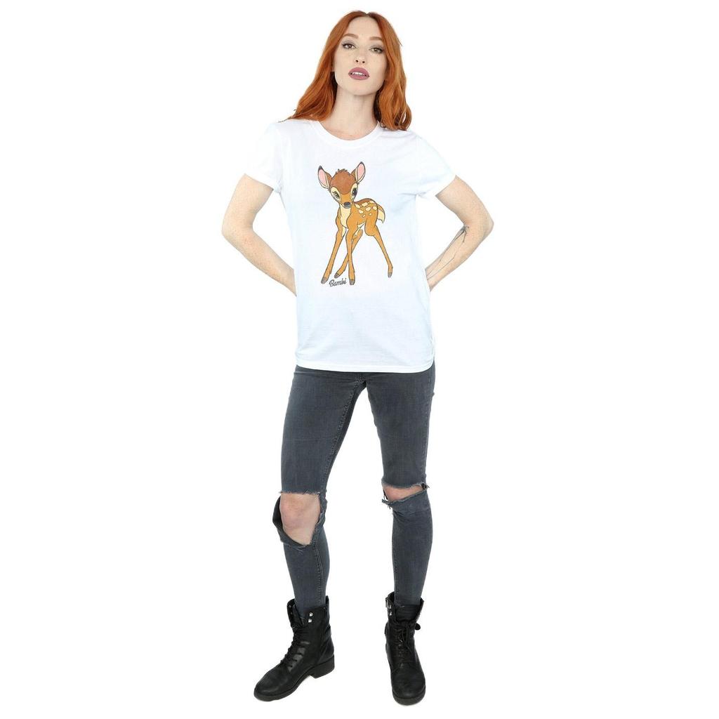 Bambi Womens/Ladies Cotton Boyfriend T-Shirt