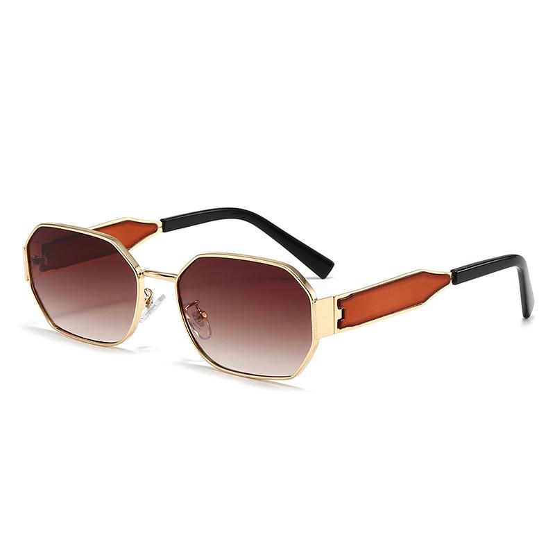 2025 Fashion Vintage Sunglasses Women Men Brand Designer Retro Metal Rectangle Sun Glasses Female Small Square Frame Shades