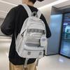 Style Letter Urban Backpack With Large Capacity For Campus And Carry Everyday