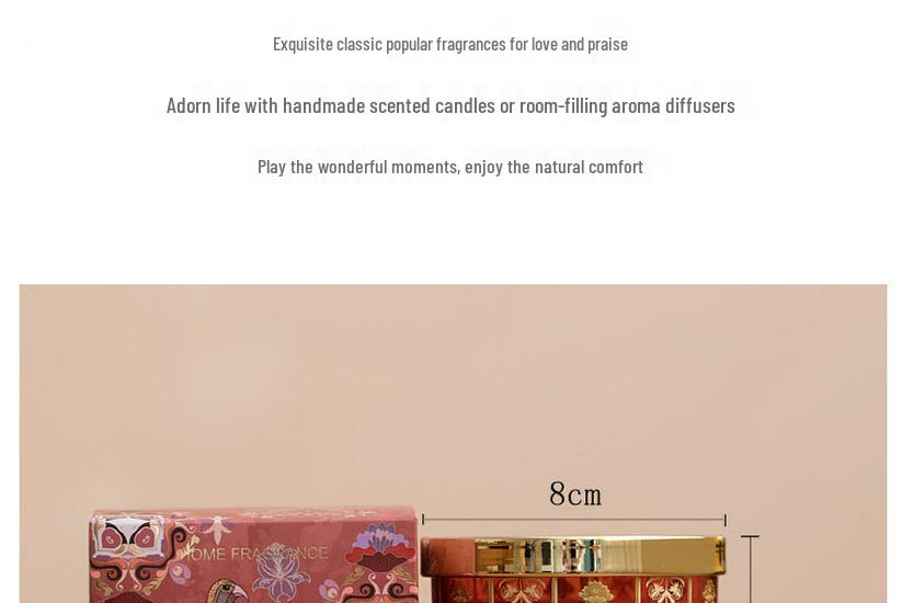 Rose Scented Soy Wax Candle - Aromatherapy Gift for Bedroom, Hotel, or Best Friend's Birthday.