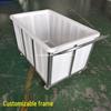 Tanque de Agua de Plástico Grueso Rectangular Grande para Piscicultura, Acuicultura y Almacenamiento