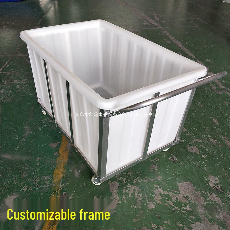 Tanque de Agua de Plástico Grueso Rectangular Grande para Piscicultura, Acuicultura y Almacenamiento