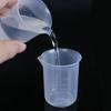 Precision 50ml Plastic Measuring Cup Set (1/5 Pack), Durable with Accurate Spout & Clear Dual-Sided Scale - Perfect