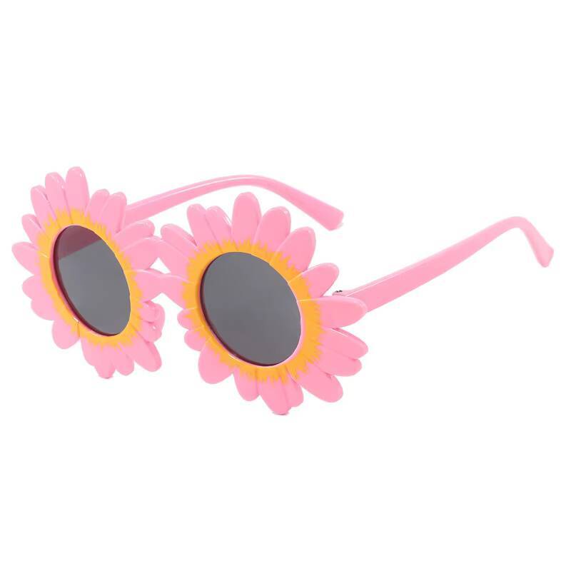 2026 Sunglasses Exaggerated And Funny Toy Baby Sunflower Glasses Trendy Children's Girls'